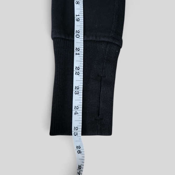 Lululemon Scuba Hoodie Hoody Hooded Sweatshirt Black Size 6 - Picture 11 of 13